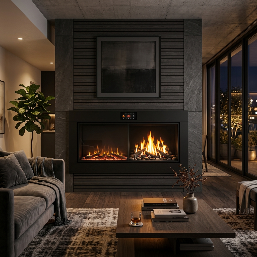 Chimenea de nivelación de fuego ajustable